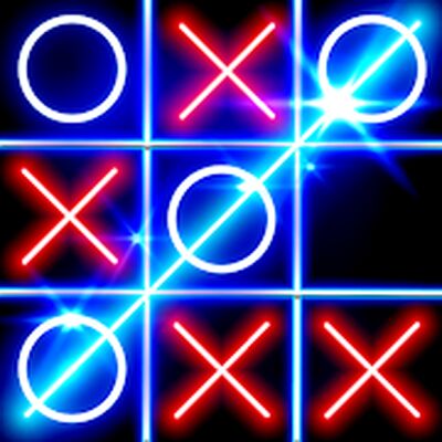 Download Tic Tac Toe Glow (Unlimited Money MOD) for Android
