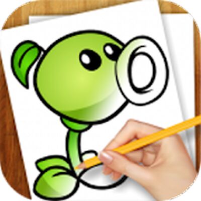 Download Learn to Draw Zombies Vs Plant (Free Shopping MOD) for Android