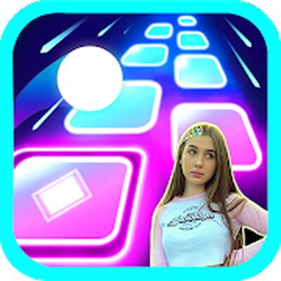 Download Lady Diana Magic Tiles Hop Edm Rush (Premium Unlocked MOD) for Android