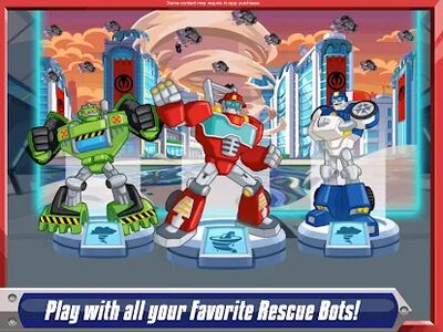 Download Transformers Rescue Bots: Disaster Dash (Unlocked All MOD) for Android