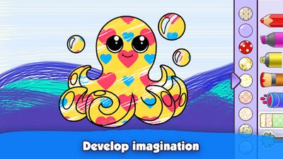 Download Kids Coloring Book: Drawing & Painting for toddler (Premium Unlocked MOD) for Android