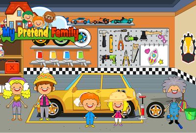 Download My Pretend Home & Family Town (Unlimited Coins MOD) for Android