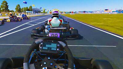 Download Go kart race buggy kart rush racing beach race (Unlimited Coins MOD) for Android