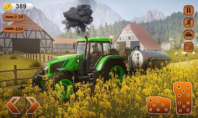 Download Farmer Simulator 2021 Real Tractor Farm Sim (Premium Unlocked MOD) for Android