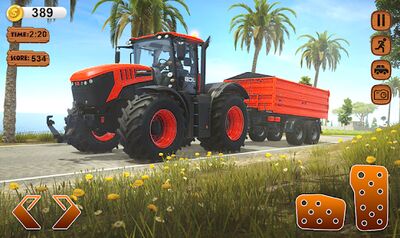 Download Farmer Simulator 2021 Real Tractor Farm Sim (Premium Unlocked MOD) for Android