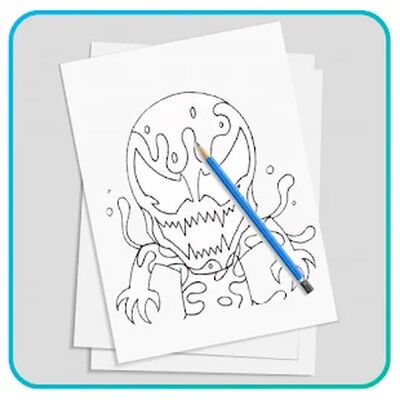 Download How To Draw Superhero Venom (Premium MOD) for Android