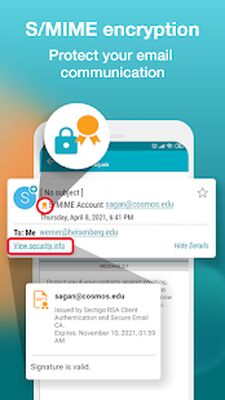 Download Email Aqua Mail (Free Ad MOD) for Android