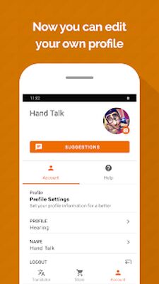 Download Hand Talk Translator (Unlocked MOD) for Android