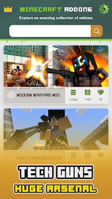 Download Guns mod for Minecraft ™ (Unlocked MOD) for Android