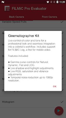 Download FiLMiC Pro Evaluator (Pro Version MOD) for Android