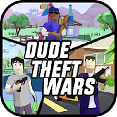 Download Dude Theft Wars Offline & Online Multiplayer Games (Unlimited Coins MOD) for Android