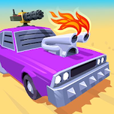 Download Desert Riders: Car Battle Game (Unlimited Money MOD) for Android