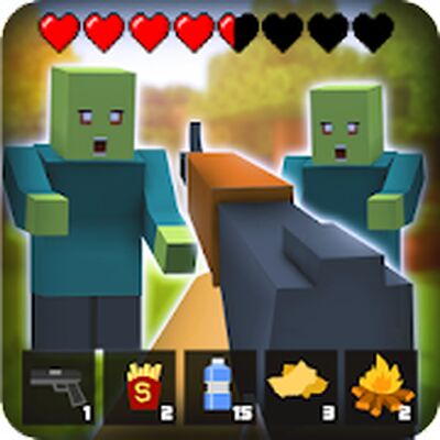 Download Zombie Craft Survival (Unlocked All MOD) for Android