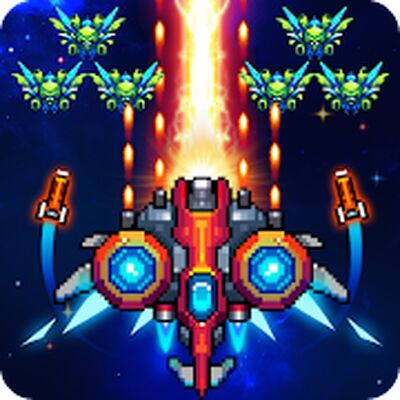 Download Galaxiga: Classic Arcade Game (Premium Unlocked MOD) for Android