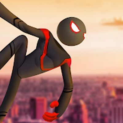 Download Spider Stickman Rope Hero (Free Shopping MOD) for Android