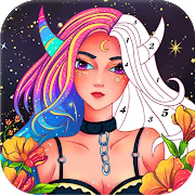 Download Coloring Games-Paint By Number (Free Shopping MOD) for Android