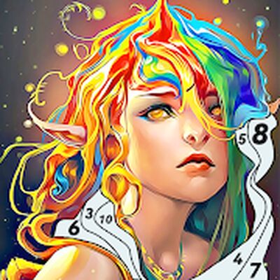 Download Elf Color by Number Paint Game (Premium Unlocked MOD) for Android