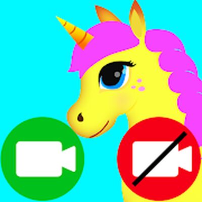 Download unicorn fake video call game (Premium Unlocked MOD) for Android