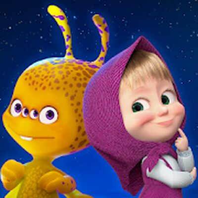 Download Masha and the Bear: UFO (Free Shopping MOD) for Android