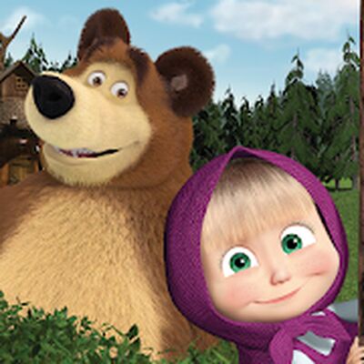 Download Masha and the Bear. Educational Games (Unlimited Coins MOD) for Android