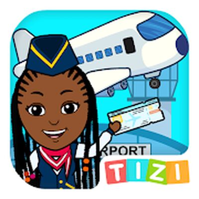 Download Tizi Town Airport: My Airplane Games for Kids (Premium Unlocked MOD) for Android