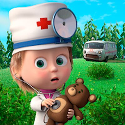 Download Masha and the Bear: Toy doctor (Unlocked All MOD) for Android