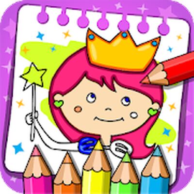 Download Princess Coloring Book & Games (Unlocked All MOD) for Android