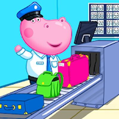 Download Hippo: Airport Profession Game (Premium Unlocked MOD) for Android