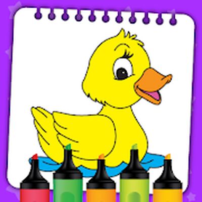 Download Kids Coloring Book Paint & Coloring Games for Kids (Premium Unlocked MOD) for Android