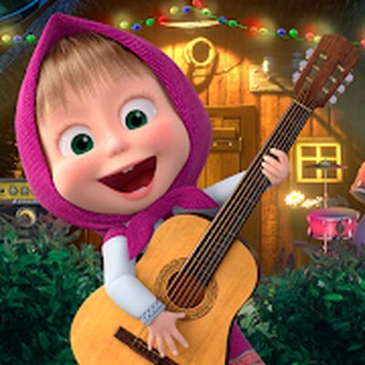 Download Masha and the Bear: Music Game (Free Shopping MOD) for Android