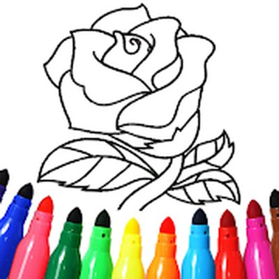 Download Valentines love coloring book (Unlimited Money MOD) for Android