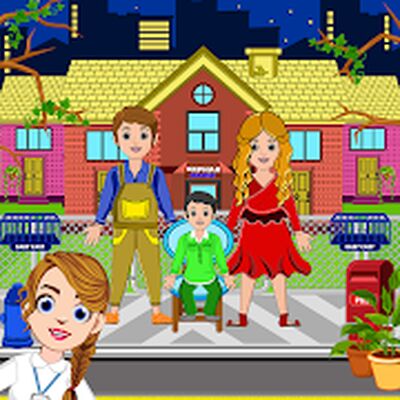 Download Town Orphan House: Pretend Home Games (Unlimited Coins MOD) for Android