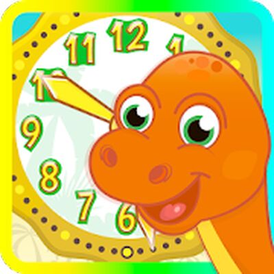 Download Dino Time: free learning clock and time for kids (Unlocked All MOD) for Android