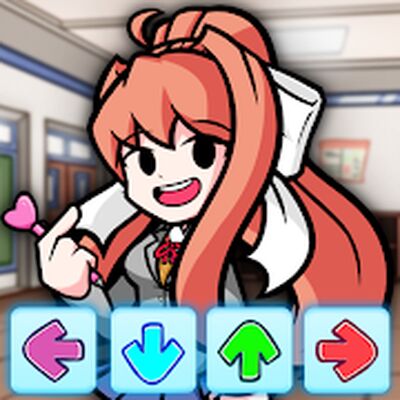 Download Monika Doki Club FNF Battle (Unlimited Money MOD) for Android