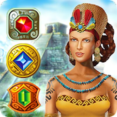 Download Treasure of Montezuma－wonder 3 in a row games (Unlocked All MOD) for Android
