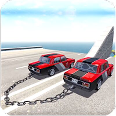 Download Chained Cars Against Ramp 3D (Premium Unlocked MOD) for Android