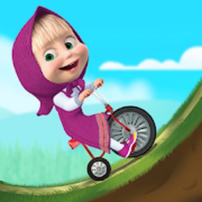 Download Masha and the Bear: Car Games (Free Shopping MOD) for Android