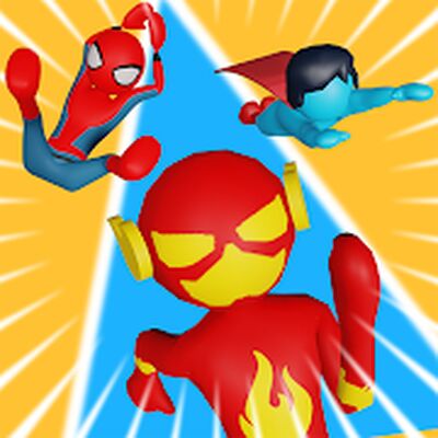 Download Superhero Race! (Unlimited Money MOD) for Android