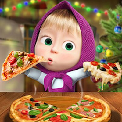 Download Masha and the Bear Pizza Maker (Premium Unlocked MOD) for Android