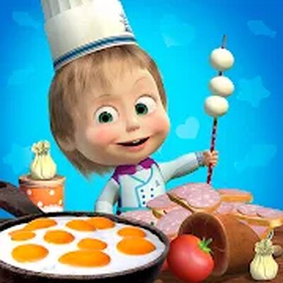 Download Masha and Bear: Cooking Dash (Unlocked All MOD) for Android