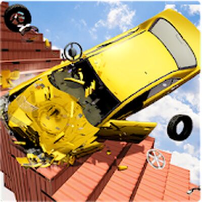 Download Beam Drive Crash Death Stair Car Crash Accidents (Unlocked All MOD) for Android