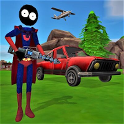 Download Stickman Superhero (Unlocked All MOD) for Android