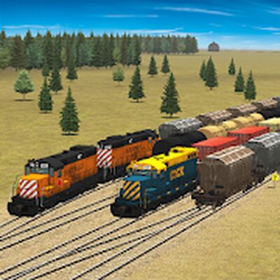 Download Train and rail yard simulator (Unlimited Money MOD) for Android