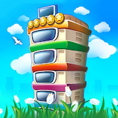 Download Pocket Tower－Hotel Builder (Unlocked All MOD) for Android