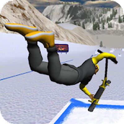 Download Snowscooter Freestyle Mountain (Unlimited Coins MOD) for Android