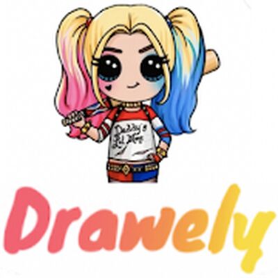 Download Drawely- Draw Color Cute Girls (Premium MOD) for Android