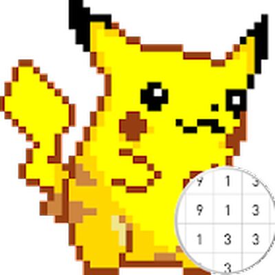 Download Pokepix Color By Number (Free Ad MOD) for Android
