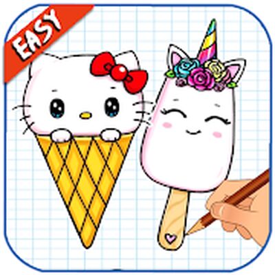 Download How To Draw Ice Creams Easy (Unlocked MOD) for Android