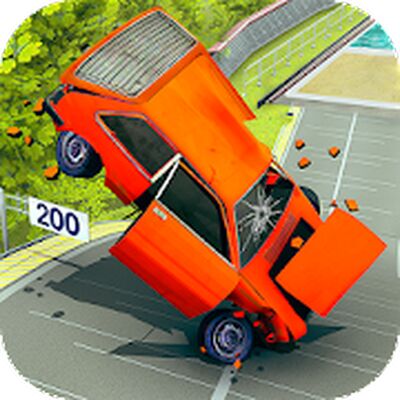 Download Car Crash Driving Simulator: Beam Car Jump Arena (Free Ad MOD) for Android