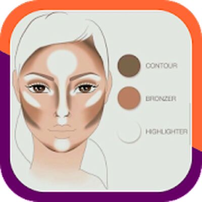 Tutorial on makeup contours